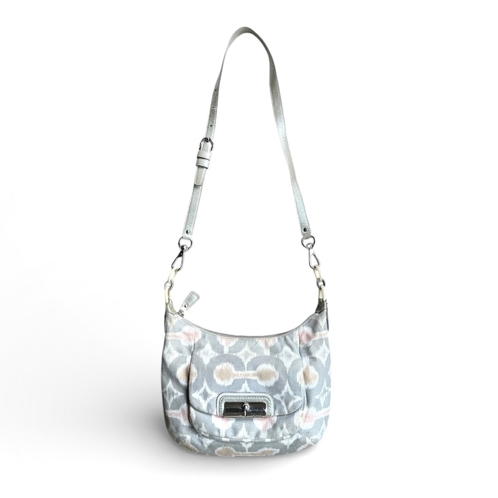 Coach Kristin Op Art Ikat Print Crossbody Bag - Picture 2 of 15